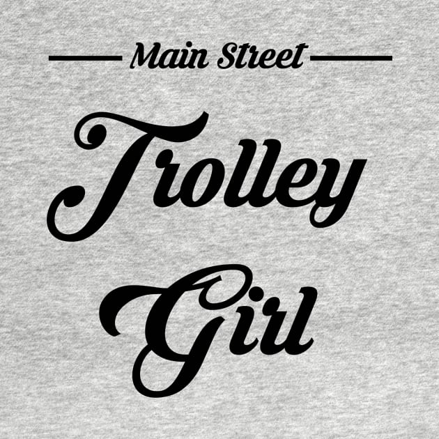 Main Street Trolley Girl by Philharmagicalshop